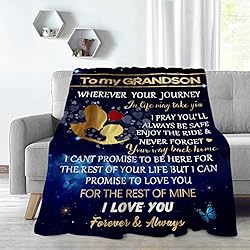 Grandson Gifts from Grandma, to My Grandson Blanket
