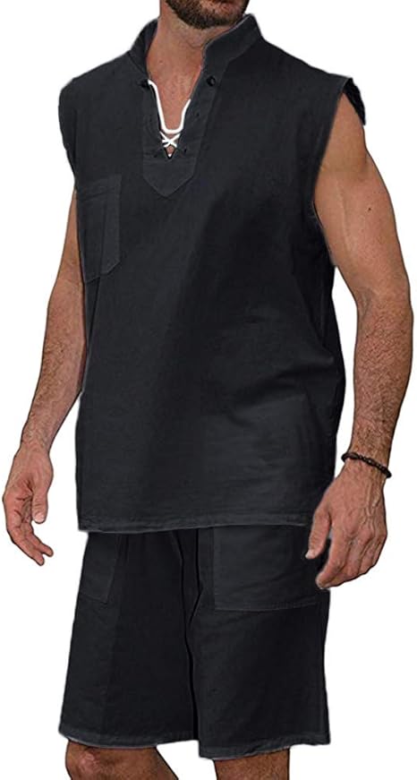 mens two piece summer outfits