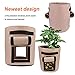 Ecosylife Potato Grow Bags,2 Pack of 10 Gallon Heavy Duty with 2 Access Flap Sturdy Handles Breathable Nonwoven Fabric Grow Bags, Perfect for Planting Potato, Carrot, Tomato, Onion(Brown)thumb 1