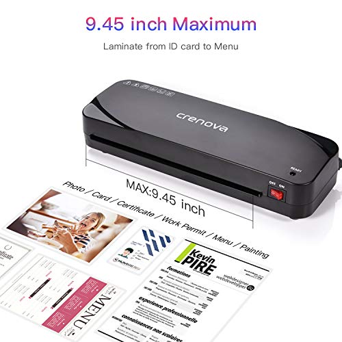 1 Laminator+Crenova+Thermal+Laminating+Pouches