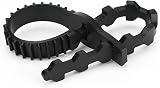 KINGLAKE 10Pcs 30cm Black Tree Straps Adjustable Interlock Garden Ties view 4
