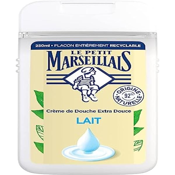 Amazon.com : Le Petit Marseillais Gel douche Extra Doux Pêche