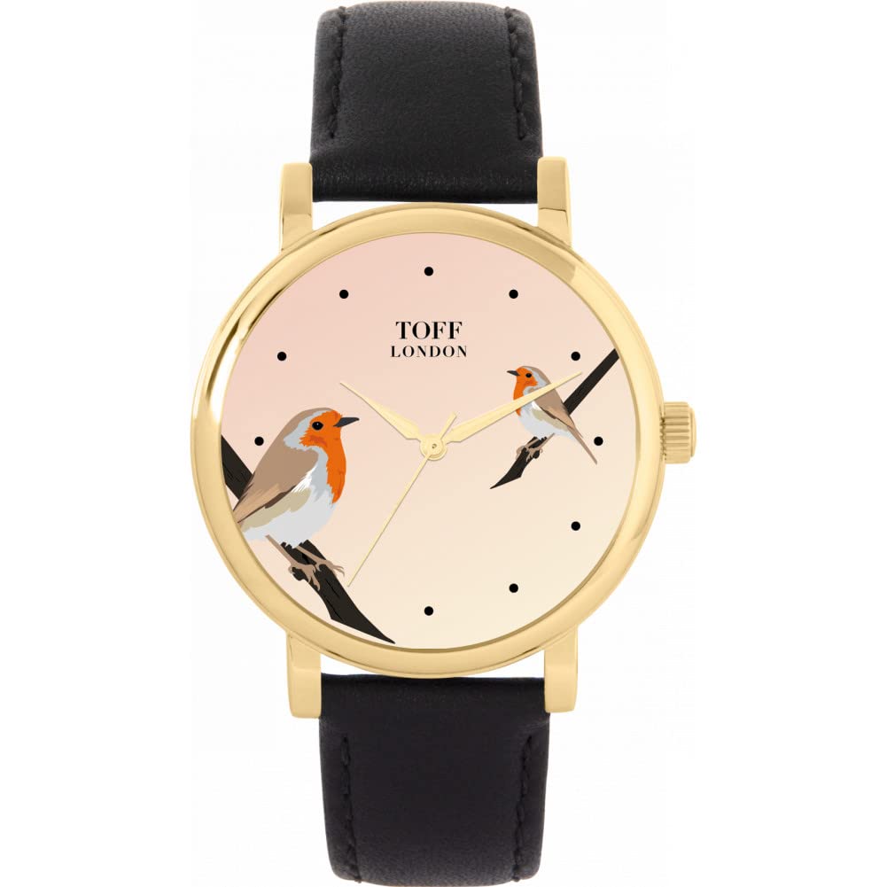 Toff London Ladies Robins Bird Watch