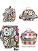 Tilami Lunch Bag Cooler Insulated Picnic for School, Camping, Beach, Travel, Car Trip