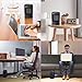 andily Oscillating Portable Ceramic Space Heater for Home and Office Indoor Use with Adjustable Thermostat Overheat Protection and Carrying Handle ETL Listed, 750W/1500W