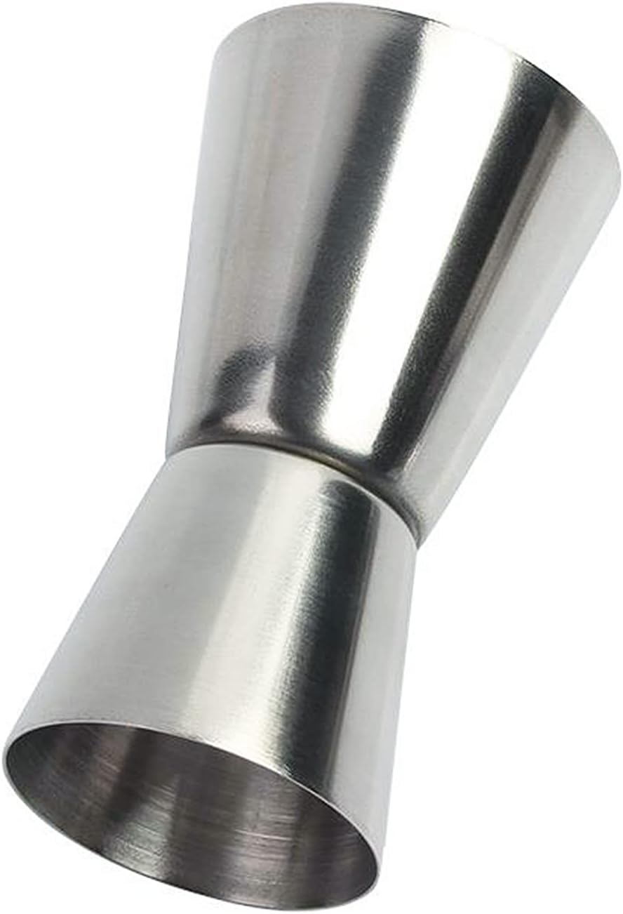 SZCXDKJ 25ml/50ml Stainless Steel Jigger Bar Measure Cup Dual Spirit