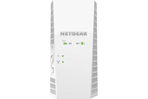 NETGEAR WiFi Mesh Range Extender EX7300 - Coverage up to 2300 sq.ft. and 40 devices with AC2200 Dual Band Wireless Signal Booster & Repeater (up to 2200Mbps speed), plus Mesh Smart Roaming