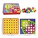 JIETENGFEI Button Art Toys Preschool Learning Education Toddler Toys Color Matching Mosaic for Boys and Girls Gift Toys Button 46 Figure 10