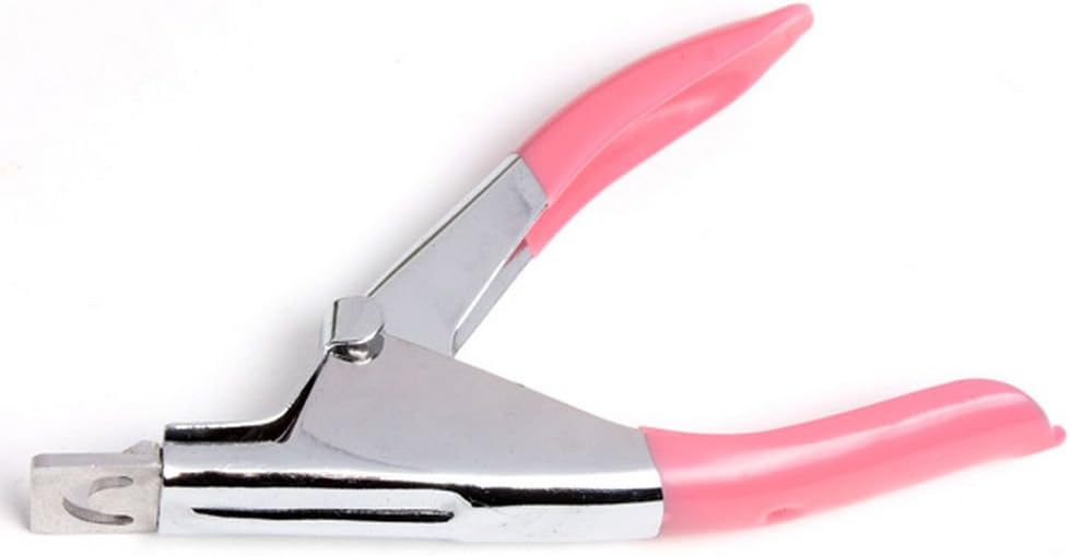 YESURPRISE Pink Acrylic Artificial Nails Clipper Cutter
