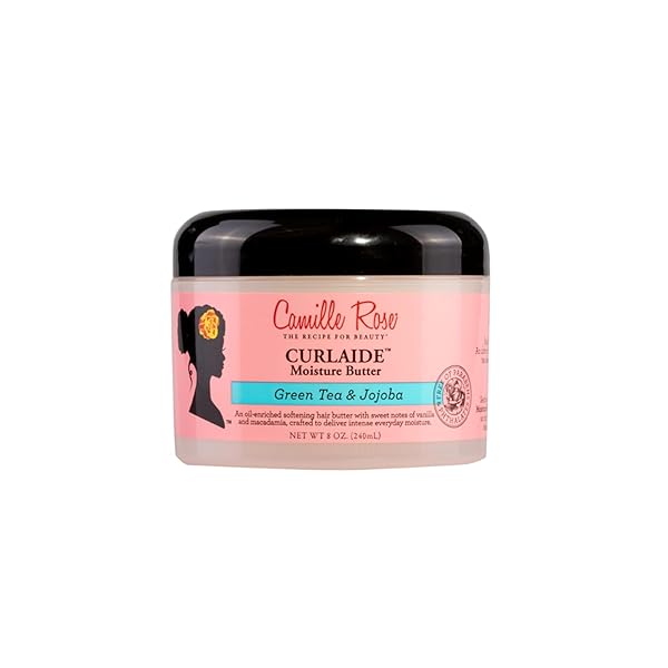 CAMILLE ROSE CURLAIDE MOISTURE BUTTER, HAIR STYLING CREAM FOR INTENSE MOISTURE TO STRENGTHEN AND NOURISH STRANDS, 8 OZ