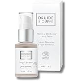 BioLove Vitamin C Skin Face BeautyWomen Care Repair Serum,Enriched Formula Repair Serum Brightens The Complexion And Protects The Skin Antioxidants &Hyaluronic Acid, 30 ml Bottle Size Made in Canada