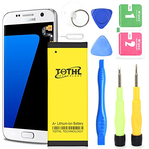 Galaxy S7 Battery | UPGRADED TQTHL 3200mAh Replacement Li-Polymer Battery for Samsung Galaxy S7 SM-G930 Part# EB-BG930ABE with Free Tool kit. (Compatible with ALL Galaxy S7 Version) Galaxy S7 Battery | UPGRADED TQTHL 3200mAh Replacement Li-Polymer Battery for Samsung Galaxy S7 SM-G930 Part# EB-BG930ABE with Free Tool kit. (Compatible with ALL Galaxy S7 Version)