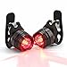 Waterproof Ultra Bright Bicycle Rear Tail Light Red Flashing Light Bicycle Safety Warning Rear Lamp with Aluminium Alloy ,Easy to Install