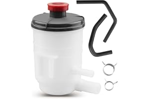 Hulyxayfave 53701-SDA-A01 Power Steering Reservoir Kit Fits for Honda Accord L4 2.4L 2003 2004 2005 2006 2007, Suction Line Hose & Return Line Hose and Tank, Replacement 53701SDAA01