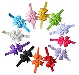 Qandsweet Baby Girl's Hairbands Hair Bow
