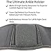 Ultimate Ankle Holster by ComfortTac, Compatible with Glock 42, 43, 36, 26, Smith and Wesson Bodyguard .380, .38, Ruger LCP, LC9, Sig Sauer, and Similar Guns
