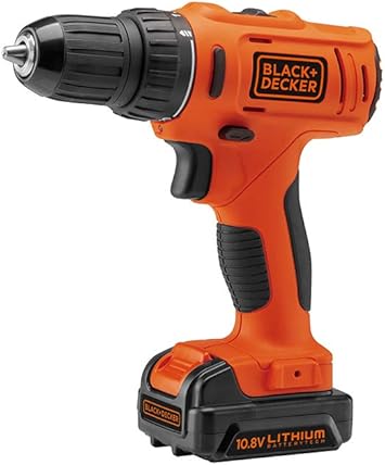 Amazon ブラックアンドデッカー 充電式 10 8v 電動ドライバー コードレス ドリルドライバー d12 ドリルドライバー