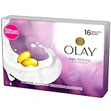 Olay Age Defying Beauty Bars Bath Soap with Vitamin E 16 Count