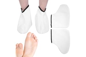 Paraffin Wax For Feet, Paraffin Wax Booties with Adjustable Ankle Fit Cotton Foot Care For Spa Treatment At Home