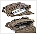 Gootium Vintage Canvas Messenger Bag Small Unisex Shoulder Satchel