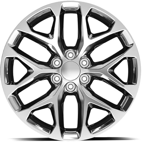 Replica 176C Fits GM Snowflake 26x10 +31mm Chrome Wheel Rim