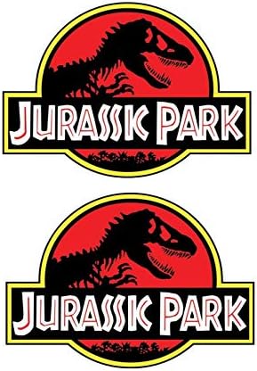 Jurassic Park 9"x12" Sticker Decal Vinyl Jeep Safari Dinosaur Large (2)