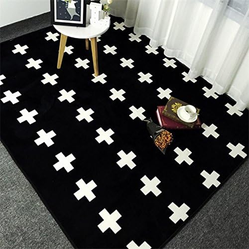 Kooco Fashion Schwarz Weisse Kreuze Wohnzimmer Schlafzimmer