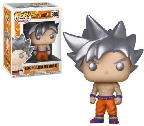 Funko Pop Animation: Dragonball Super - Goku Ultra Instinct Form Collectible Figure, Multicolor