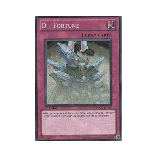 Yu-Gi-Oh! - D - Fortune (LCGX-EN154) - Legendary Collection 2 - 1st Edition - Common