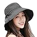 HAPEE Womens Garden Hat,Both Sides wear, Foldable Wide Brim UPF 50+,pefect for Women Fishing