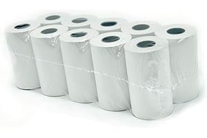 ACYPAPER, 2 1/4" x 50' Thermal Paper, Verifone Vx520 Ingenico ICT220 ICT250 FD400 (10 Rolls)