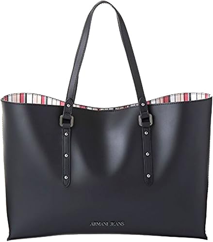 Amazon アルマーニジーンズ Armani Jeans トートバッグ 7p757 000 Black 並行輸入品 トートバッグ