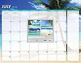 2017 Academic Year Tropical Beaches Desk Blotter by