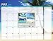 2017 Academic Year Tropical Beaches Desk Blotter by