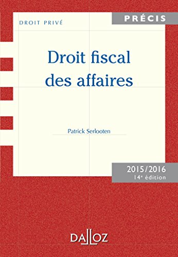 Droit fiscal des affaires