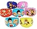 ToysoutletUSA Paw Patrol Cake Topper | 8 pcs Set Including 2 Free Rings | Mini Toy Figures For Cupcake Decorations