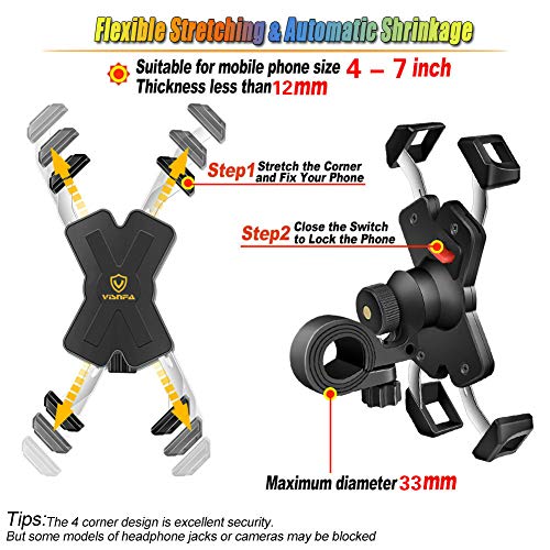 3 visnfa+Stainless+Rotation+Accessories+Smartphones