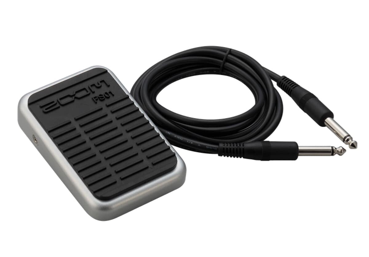 ZOOM FS01 Foot Switch for Guitar and Bass Effects and Compatible Mixers/Multitrack Recorders – Switches bypass, on/off, hold, mute, tap tempo, looper and other parameters