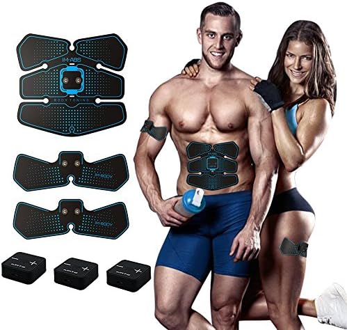 Abdominal Muscle Toner ABS Toning Belt Muscle Exercise Portable Fit for Abdomen/Arm/Leg Training Anywhere Equipment for Men&Women