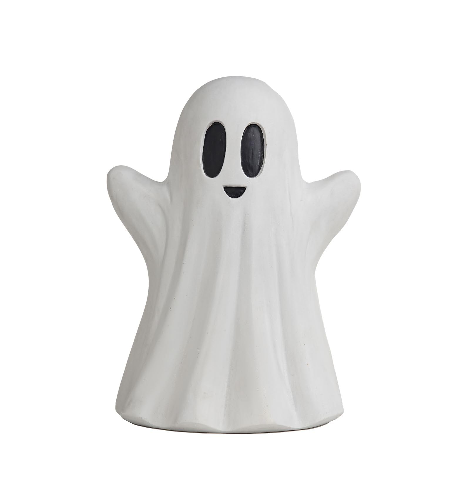 Photo 1 of Roccadecor Halloween Ghost Figurines Decor, White Ghost Statue for Porch Decorations 10 inch