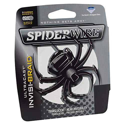 Spiderwire SCUC20IB-300 Ultracast Invisi-Braid Superline, Translucent ...
