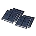 uxcell 5Pcs 5.5V 60mA Poly Mini Solar Cell Panel Module DIY for Light Toys Charger 60mm x 60mm