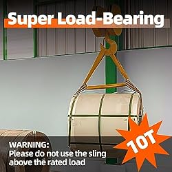 FAHKNS 20' Polyester Round Sling Endless Lifting