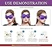 AMAZKER 3D Invisible Alar Deep Orbit Sleep Eye Mask