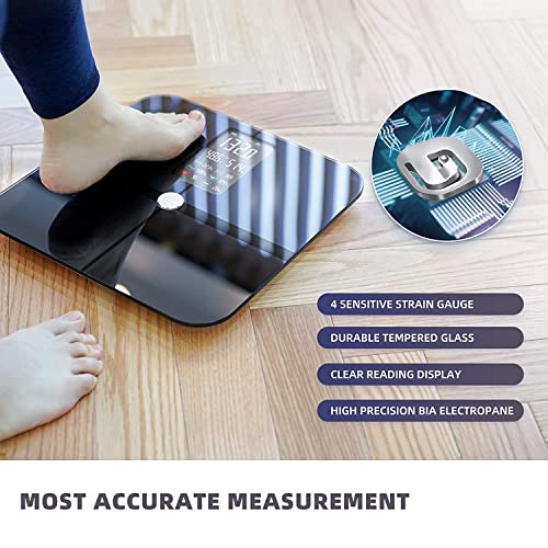 Body Fat Scale, Posture Smart BMI Scale Digital Bathroom Health Weight
