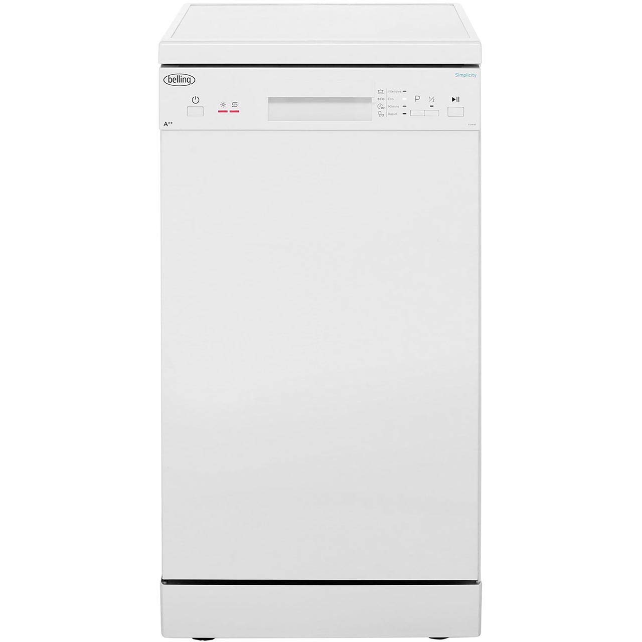 candy cdp2l1049w slimline dishwasher