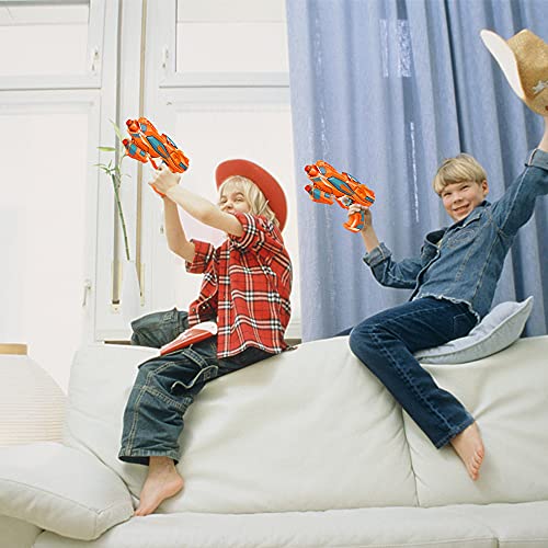 Bonbell Toy Gun for Kids, Nerf Blaster with Shooting Target, 40 Soft Foam Refill Darts, Wrist Band, Safety Goggle and Face Mask, Kids Shooting Game Toy, Best Xmas Birthday Gifts for Boys Girls 5-13