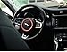 DSYCAR for Jaguar XF XE F-PACE F-TYPE Zinc alloy Car Steering wheel decoration ring sticker Decals - Red -
