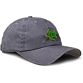 Soft Baseball Cap Embroidered Dad Hat Nautical Wildlife Sea Turtle Vintage Hats Washed Baseball Cap Cotton