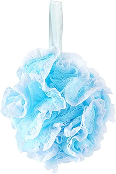 Omenluck Mesh Shower Pouf Loofah Bath Sponge for Exfoliating Deep Cleaning
